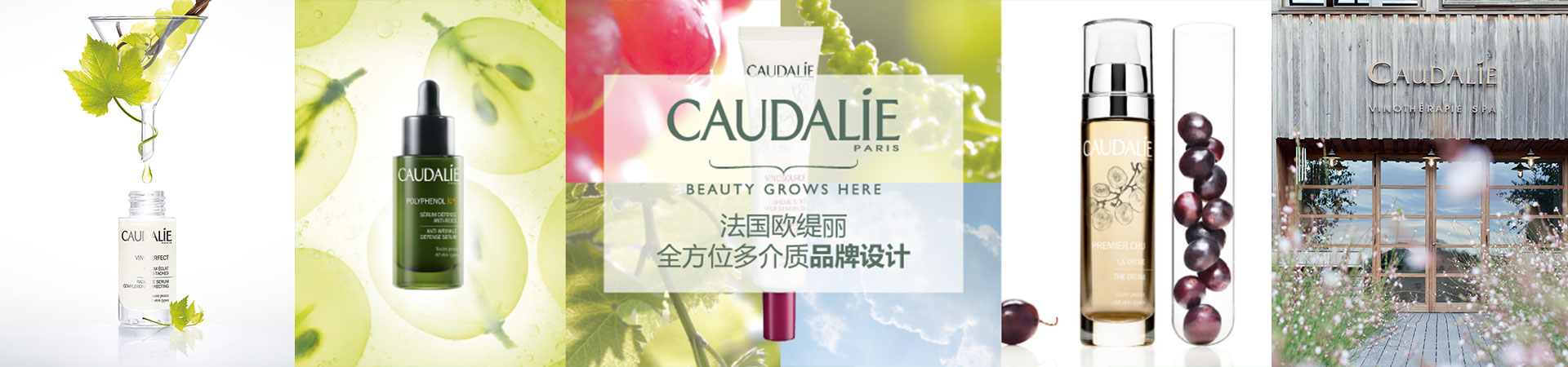 法国欧缇丽caudalie包装平面全方位设计服务公司